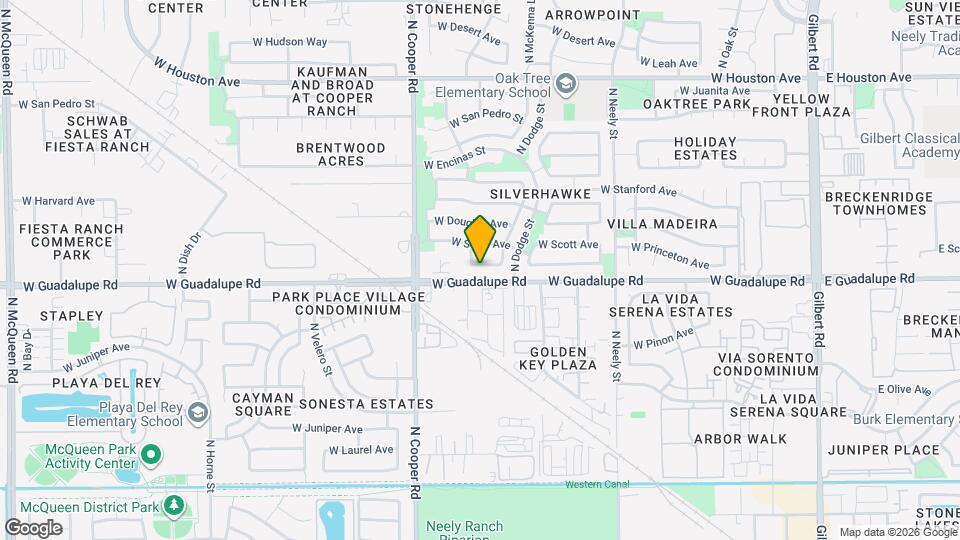 675 W Princeton Ave Map and Location Details