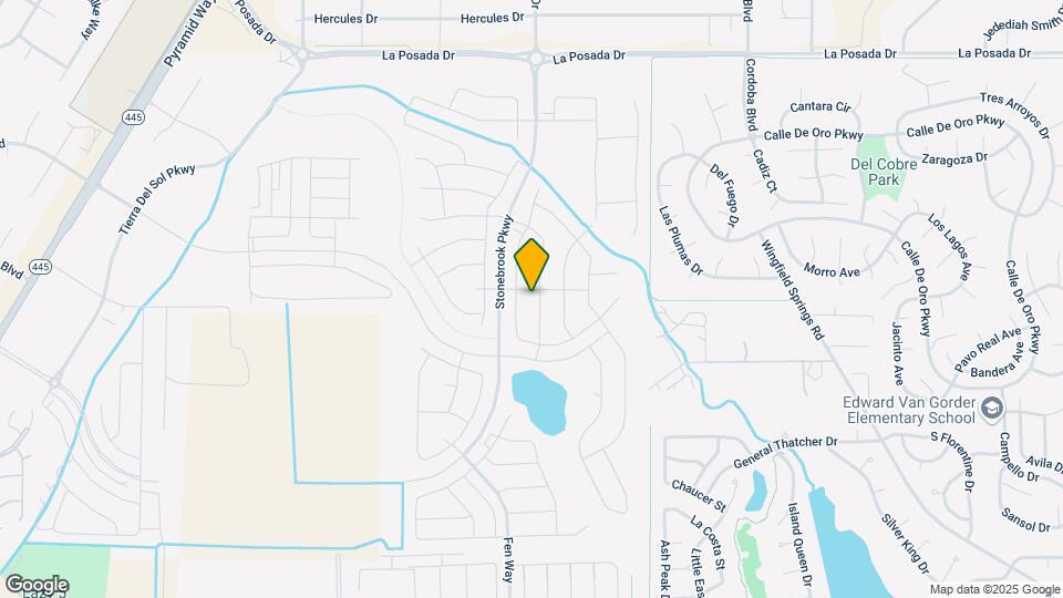 7725 Boulder Falls Dr Map and Location Details