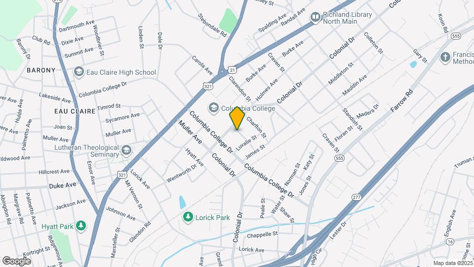 1504 Cleveland St Mapa y Detalles de la Ubicación