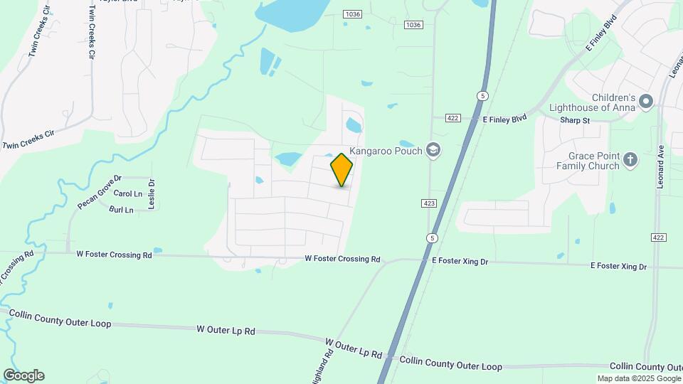 713 Peach Tree Ln Map and Location Details