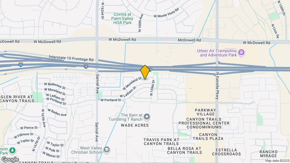 15972 W Latham St Map and Location Details