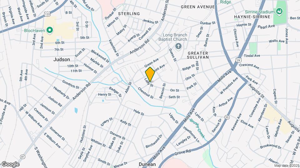 217 McGarity St, Unit A Map and Location Details