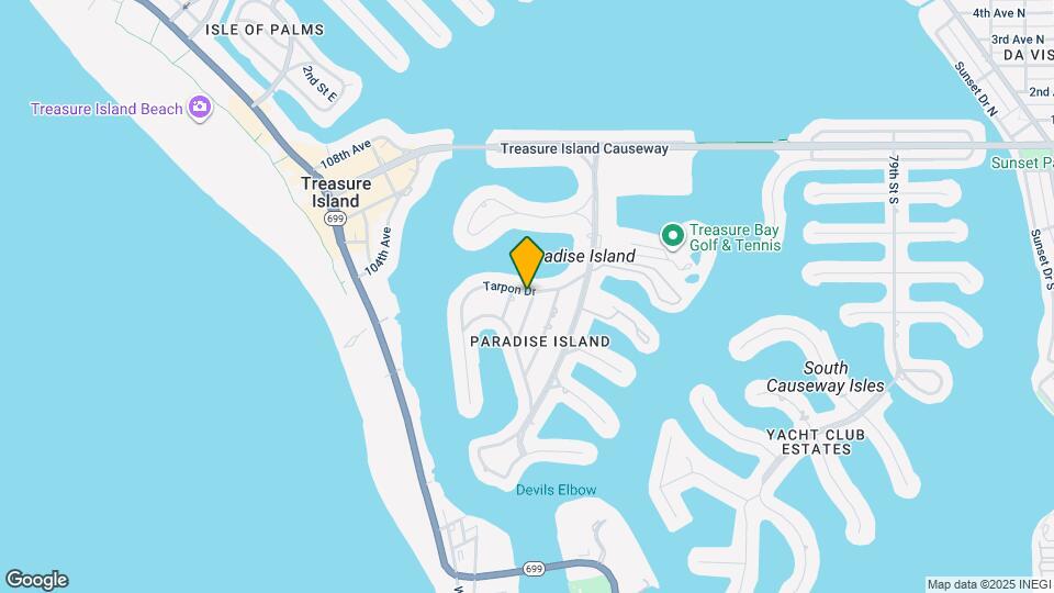 10237 Tarpon Dr Map and Location Details