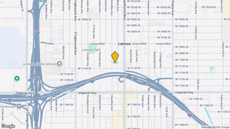 11033 S Burin Ave, Unit 11033 Map and Location Details