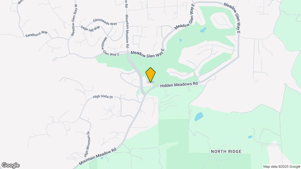 27707 Mountain Meadow Rd Map and Location Details