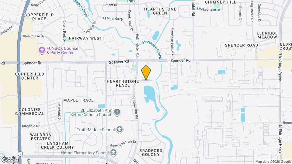 14603 Sanour Dr Map and Location Details