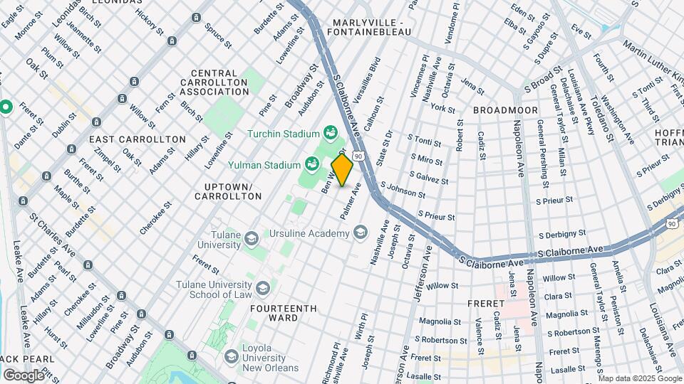 2817 Calhoun St Map and Location Details