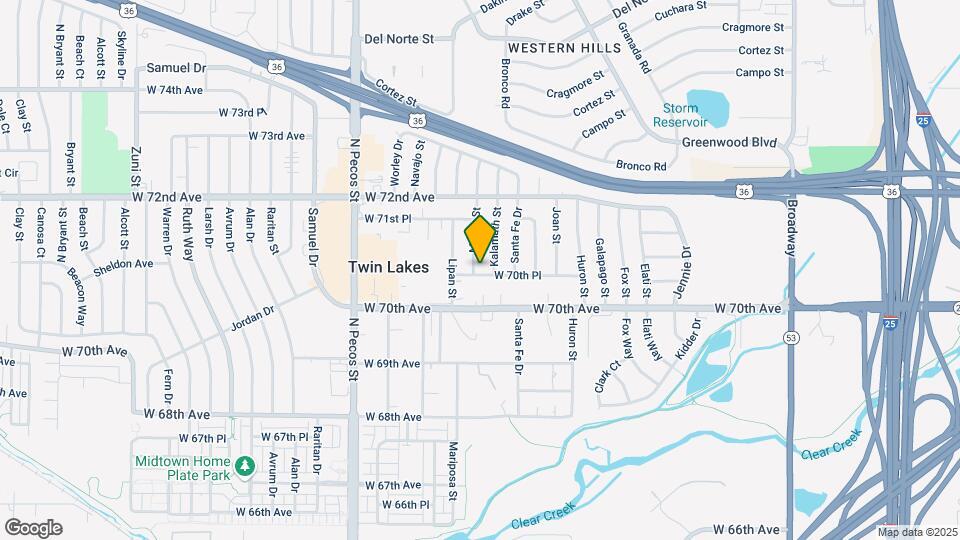 7070 Masey St Map and Location Details