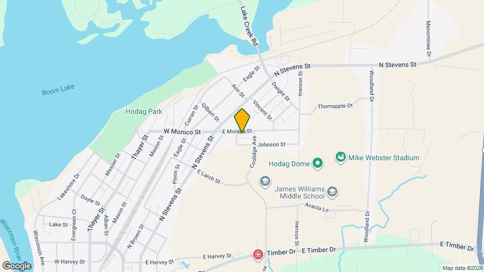 110 E Monico St Map and Location Details