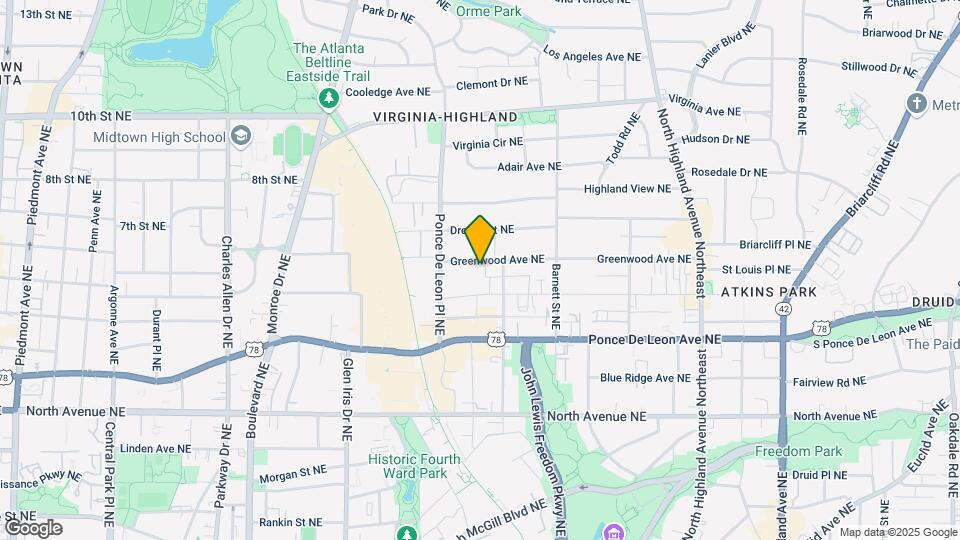 773 Greenwood Ave NE Map and Location Details
