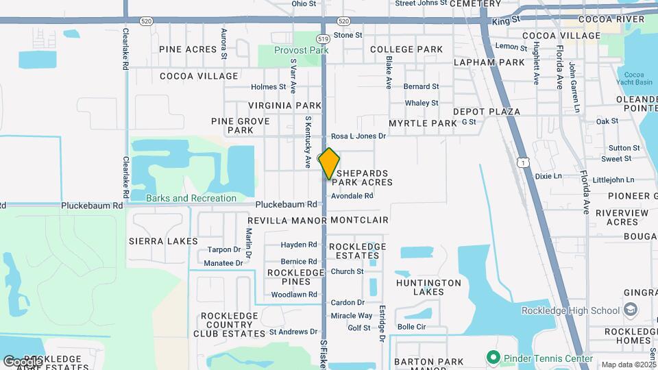 993 S Fiske Blvd Map and Location Details