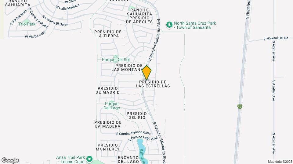 405 East Placita Nodo Map and Location Details