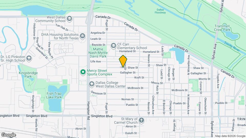 1916 Shaw St, Unit Apt 133 Mapa y Detalles de la Ubicación