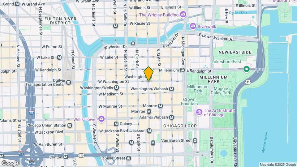 75 N Dearborn St Map and Location Details