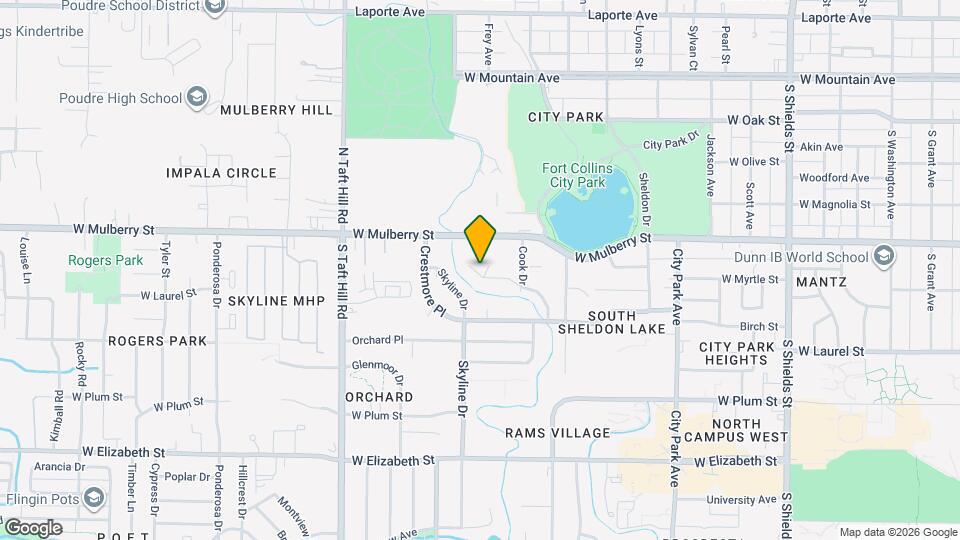 1840 Homer Dr Map and Location Details