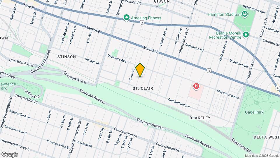 203 Fairleigh Av S Map and Location Details