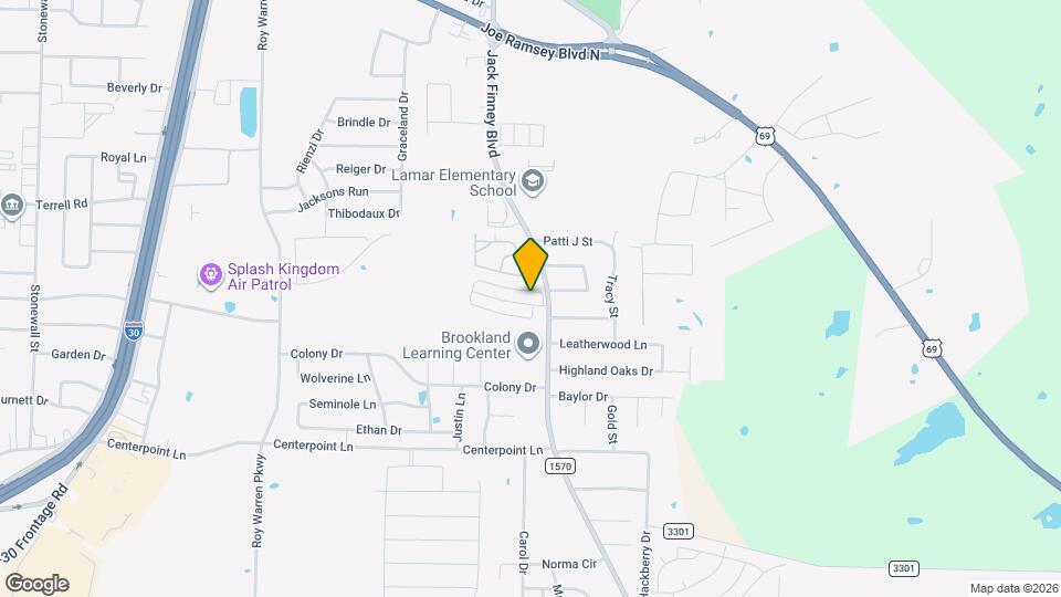 512 Oakridge Dr Map and Location Details