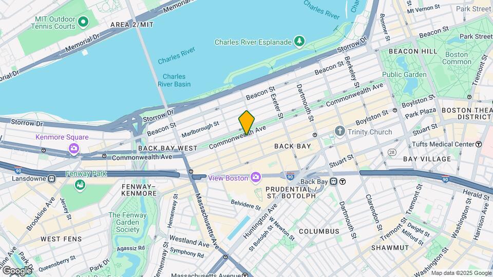 Maison Commonwealth Mapa y Detalles de la Ubicación