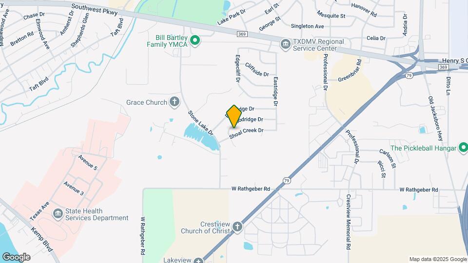 1735 Woodridge Dr Map and Location Details