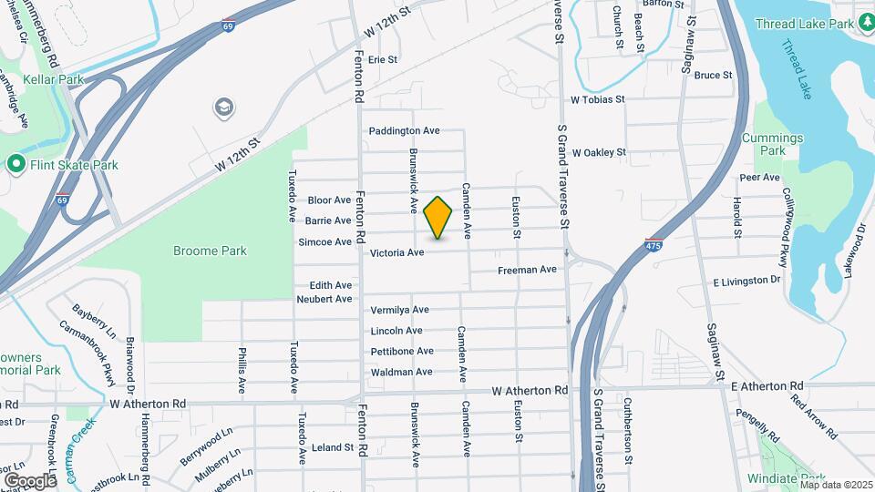 836 Victoria Ave Map and Location Details