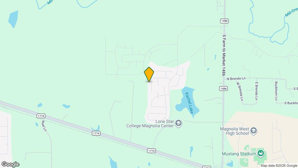 1337 Lakeside Crk Rd Map and Location Details