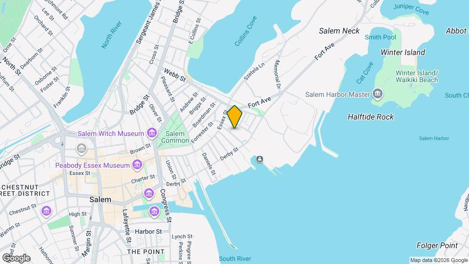 13 Becket St, Unit 2 Map and Location Details