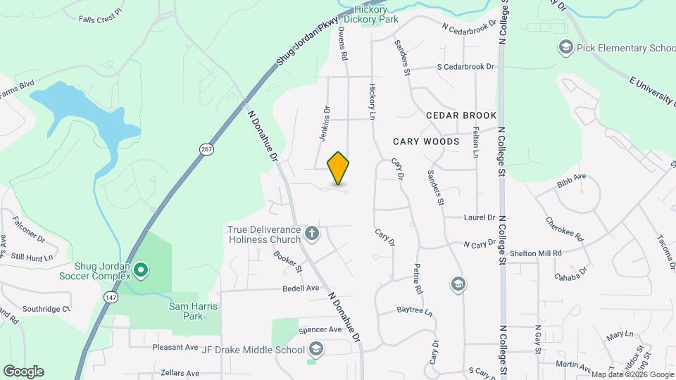 513 Greentree Terrace Map and Location Details