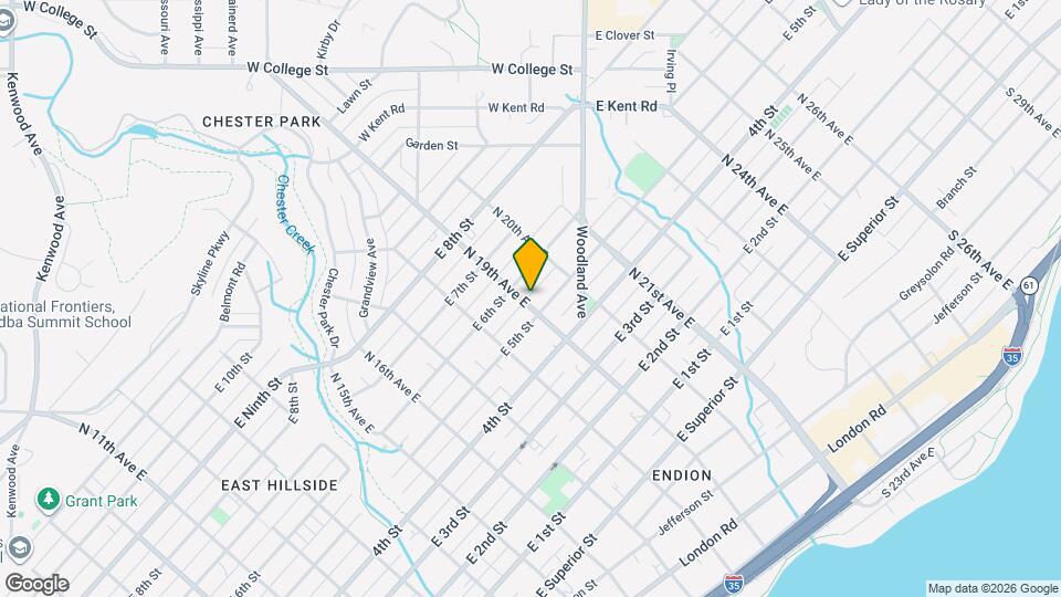 512 N 19th Ave E Map and Location Details