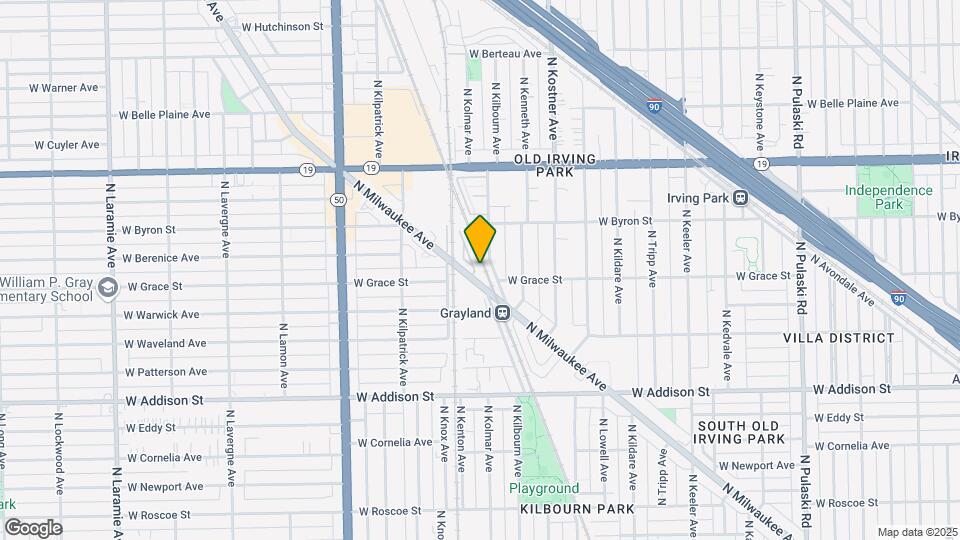 3801 N Milwaukee Ave Mapa y Detalles de la Ubicación