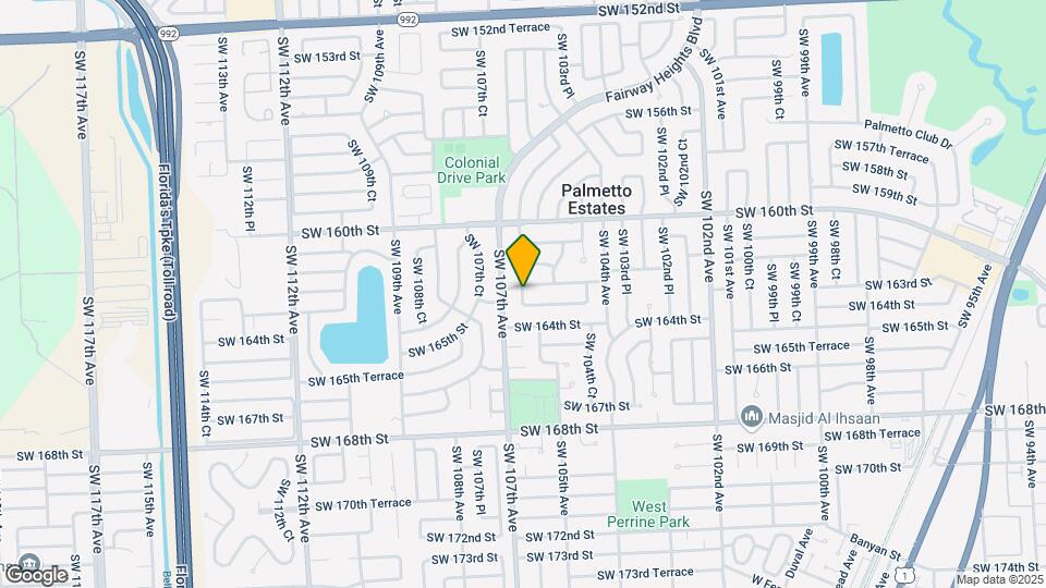 16231 SW 106th Ave Map and Location Details