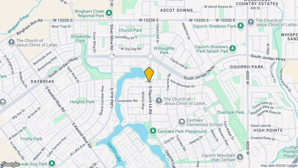 10566 S Oquirrh Lk Rd Map and Location Details