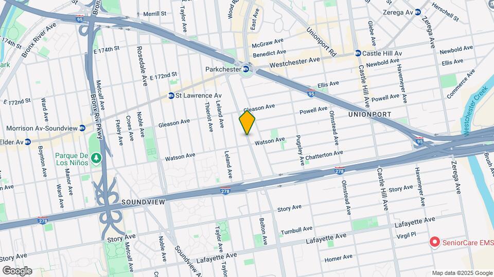 1118 White Plains Rd Map and Location Details
