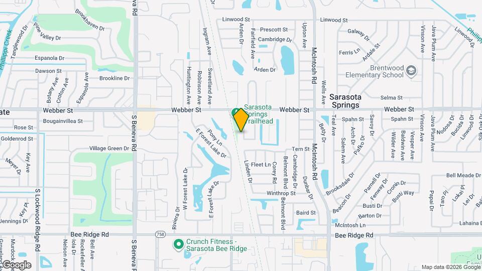 2938 W Mark Dr Map and Location Details