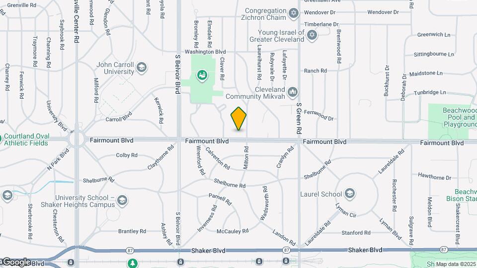 22325 Fairmount Blvd Mapa y Detalles de la Ubicación