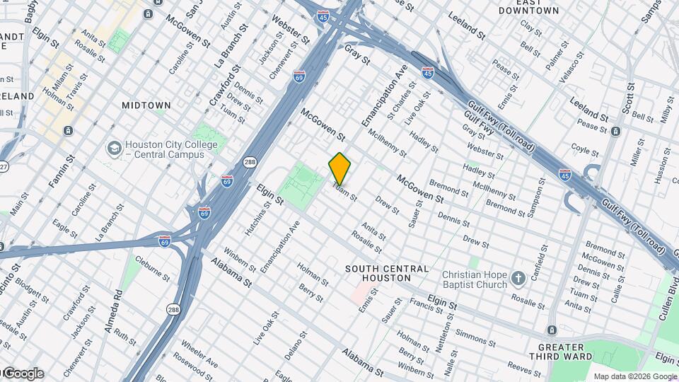 2502 Tuam St Map and Location Details