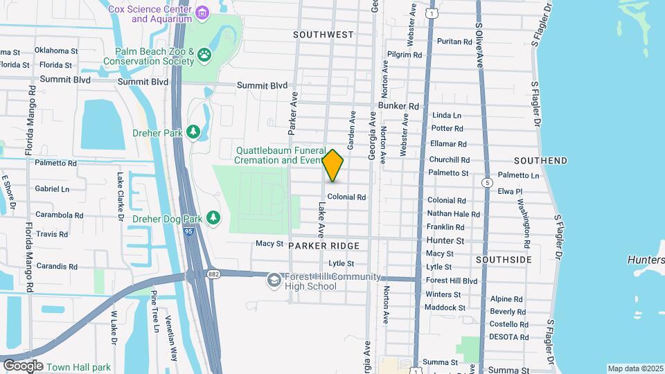 722 Valley Forge Rd Map and Location Details