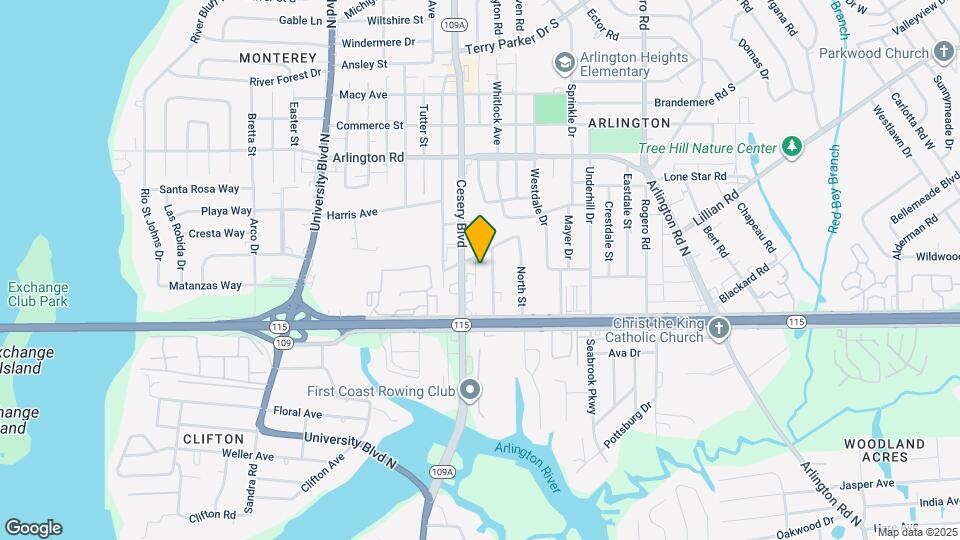 925 Killarney Ave Map and Location Details
