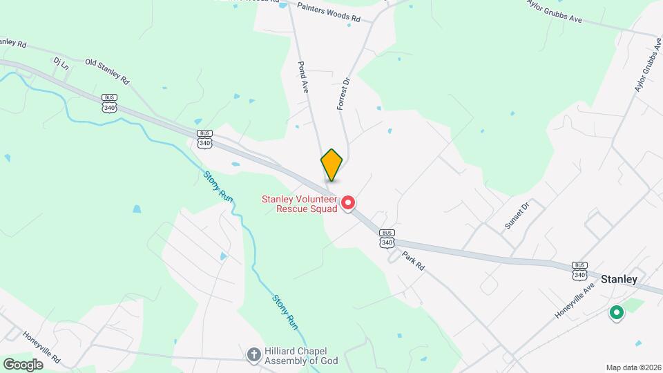 1185 Forrest Dr Map and Location Details