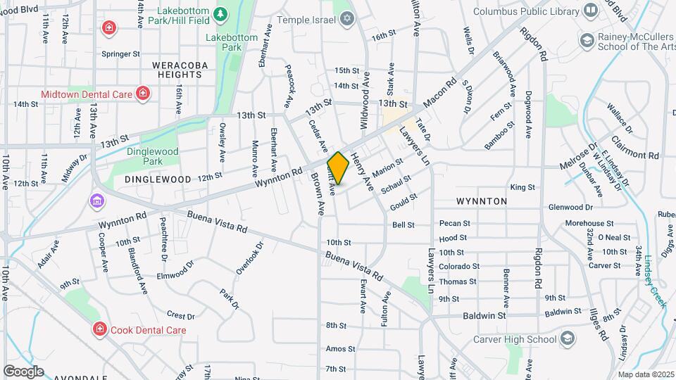 2209 Marion St Map and Location Details