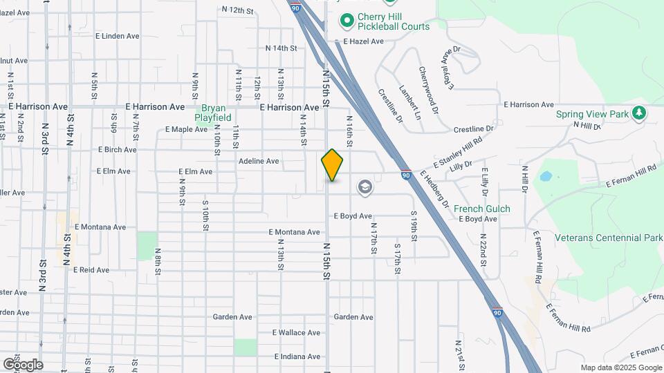 1020 N 15th St Map and Location Details