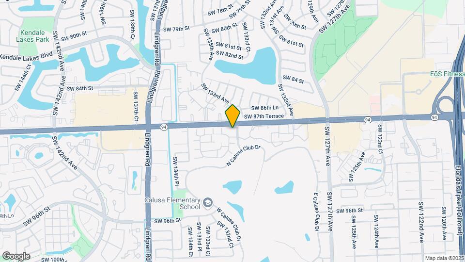 13301 SW 88th Terrace Map and Location Details