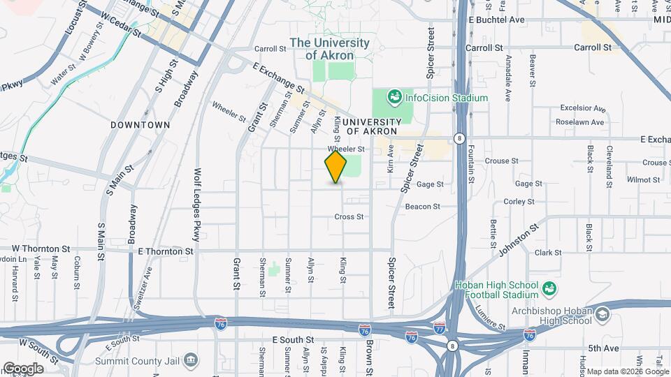 339 Power St Map and Location Details