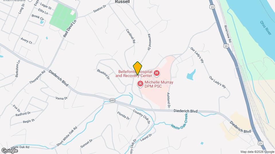 1125 St Christopher Dr Mapa y Detalles de la Ubicación