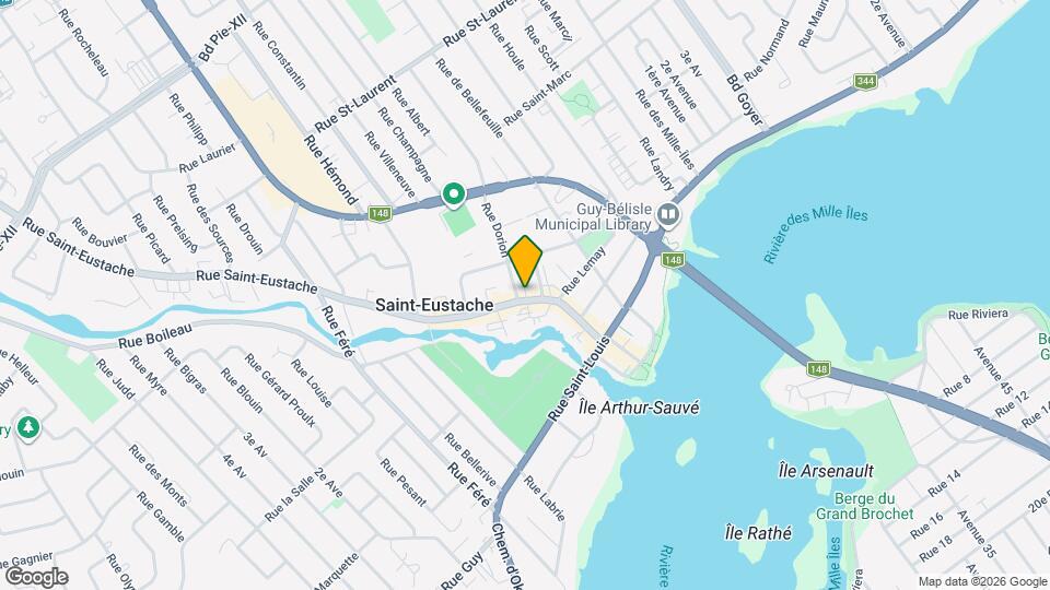 133-135 Saint-Eustache St Map and Location Details