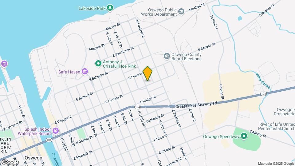 147 E Cayuga St Map and Location Details