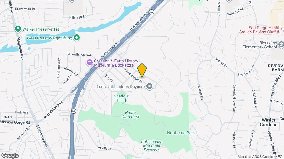 9125 Heatherdale St Mapa y Detalles de la Ubicación