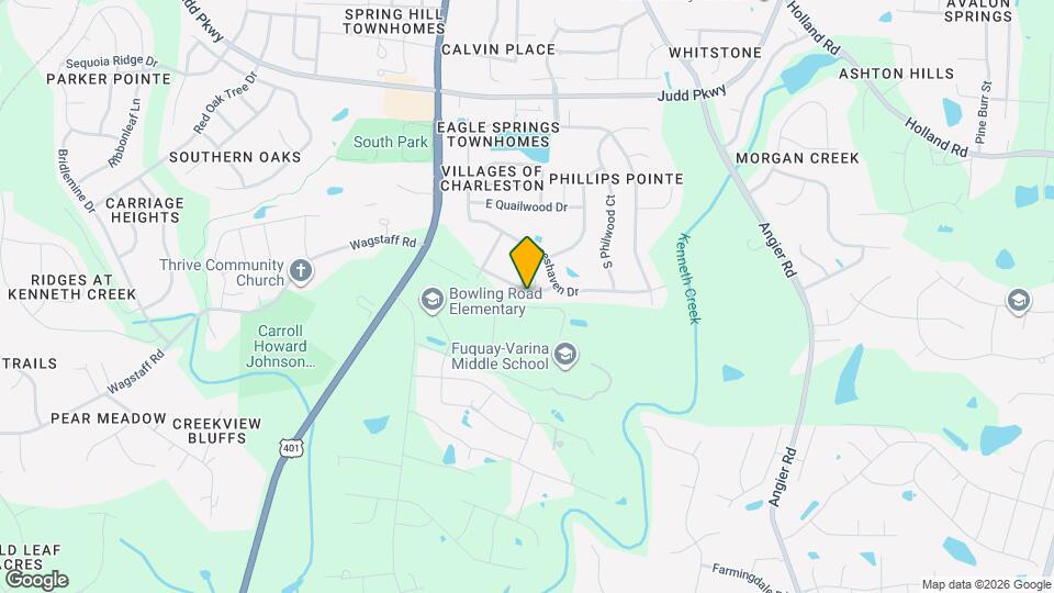 250 Brook Farm Ln Mapa y Detalles de la Ubicación