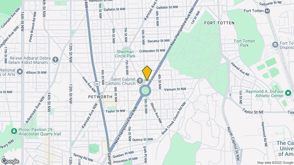 4310 New Hampshire Ave NW, Unit 1 Map and Location Details