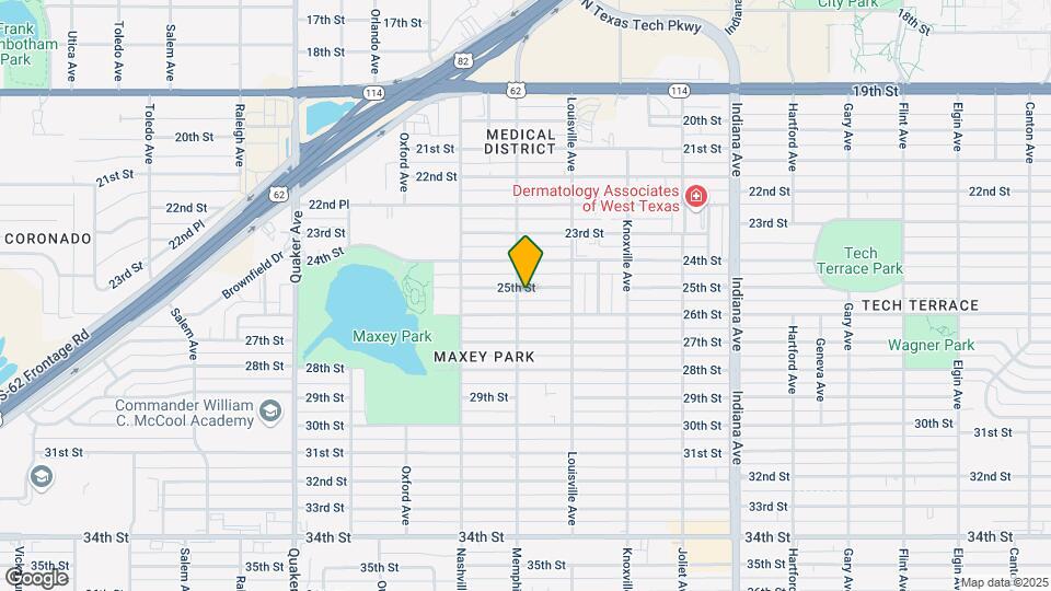 3719 25th St Map and Location Details
