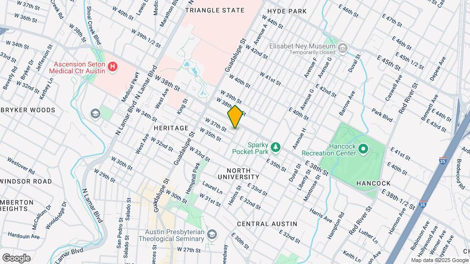 300 W 37th St Map and Location Details